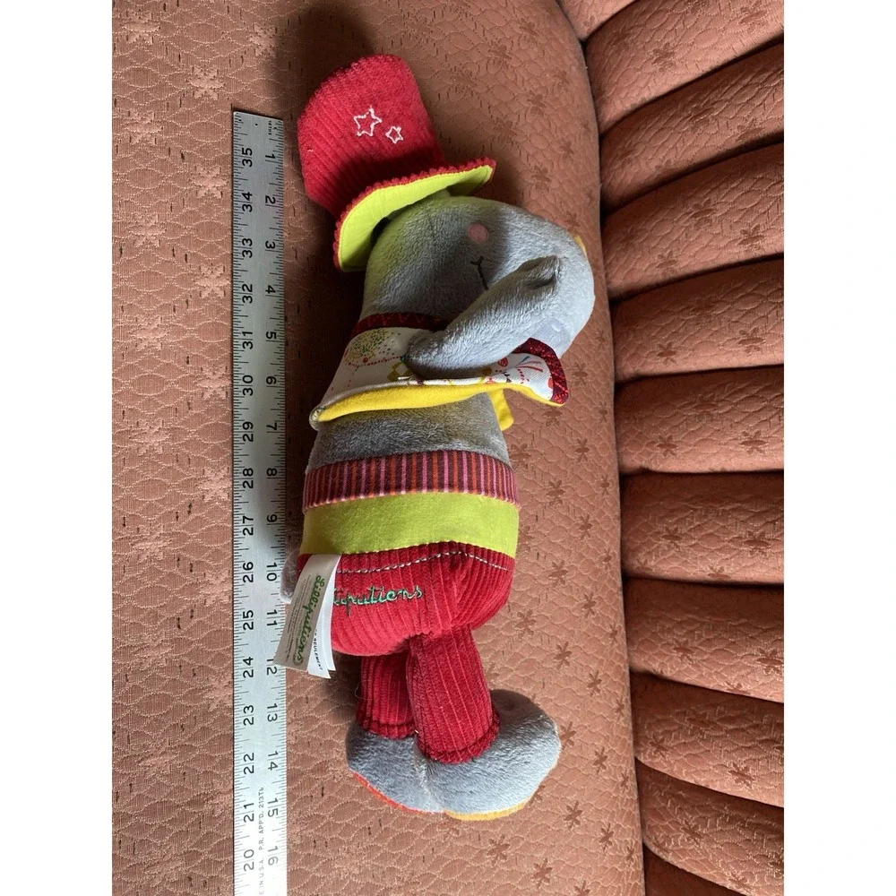 Lilliputiens Plush Nicolas Wolf Musical Cuddle 14